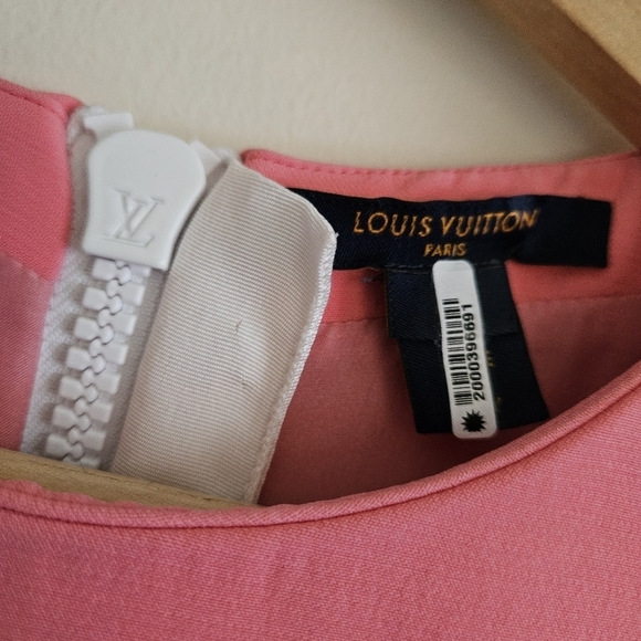 Louis Vuitton Pink Retro Martingale Dress - Picture 9 of 15